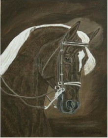 Equine Portrait Painting